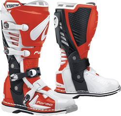 FORMA PREDATOR MX-Stiefel weiss/rot 45 FORMA PREDATOR MX-Stiefel weiss/rot 45