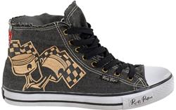 RUSTY PISTONS NELSON HIGH Sneaker grau-schw. 44