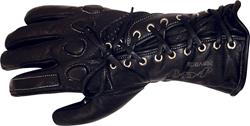 BELO NEVADA Damenhandschuh geschnürt schwarz S BELO NEVADA Damenhandschuh geschnürt schwarz S