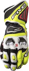 FIVE RFX1 Handschuh weiss/fluo-gelb L