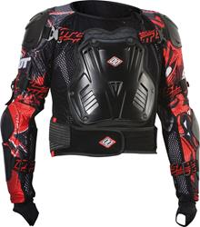 SHOT PROTECTOR Protektorenhemd schwarz/rot XL SHOT PROTECTOR Protektorenhemd schwarz/rot XL