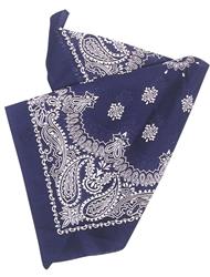 BANDANA Halstuch Muscheldesign rot uni