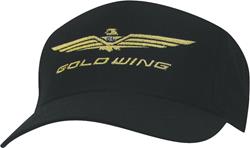 GOLD WING SCHILDKAPPE bestickt schwarz GOLD WING SCHILDKAPPE bestickt schwarz