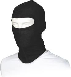 BOOSTER Balaclava Sturmhaube 100% Seide schw.