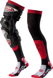 MOTO ONE SANTA MONICA langer Sock schwarz/rot 39-42 MOTO ONE SANTA MONICA langer Sock schwarz/rot 39-42