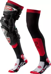 MOTO ONE SANTA MONICA langer Sock schwarz/rot 43-46 MOTO ONE SANTA MONICA langer Sock schwarz/rot 43-46