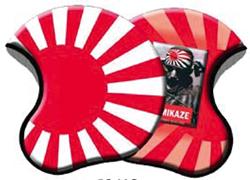 MM HELMÜBERZUG Jet KAMIKAZE rot