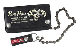 RUSTY PISTONS BALLWIN Geldtasche mit Kette schwarz RUSTY PISTONS BALLWIN Geldtasche mit Kette schwarz