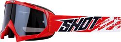 SHOT CHASE Brille rot/leicht versp.+antifog Glas SHOT CHASE Brille rot/leicht versp.+antifog Glas