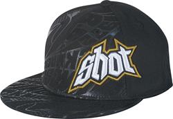 SHOT LIVE Schildcap schwarz L SHOT LIVE Schildcap schwarz L