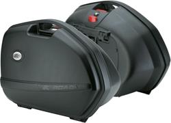 KAPPA SEITENKOFFER-Set K33 L schwarz