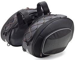 KAPPA RA310 Satteltaschen schwarz 17-30 L