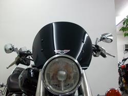 DIRECTION 2 ROYAL Windschild Lenkerbefestigung universal schwarz