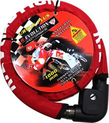 R.EVOLUTION URSUS PLUS Kettenschloss 100cm rot R.EVOLUTION URSUS PLUS Kettenschloss 100cm rot