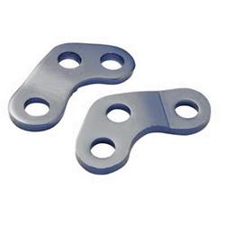 TUN'R HECKHÖHER/TIEFERLEGUNG f. DERBI silber 4cm TUN'R HECKHÖHER/TIEFERLEGUNG f. DERBI silber 4cm