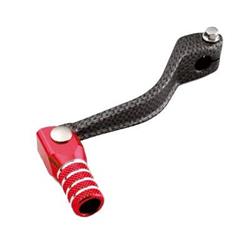 TUN´R SCHALTHEBEL f. DERBI carbon/rot TUN´R SCHALTHEBEL f. DERBI carbon/rot