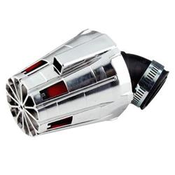 TUN´R LUFTFILTER konisch 25-35mm gekrümmt chrom TUN´R LUFTFILTER konisch 25-35mm gekrümmt chrom