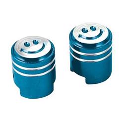 TUN´R VENTILKAPPE (Paar) Smiley blau TUN´R VENTILKAPPE (Paar) Smiley blau