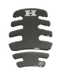 TANKPAD 8x12cm 2-teilig Honda carbon