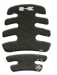 TANKPAD 8x12cm 2-teilig Kawasaki carbon