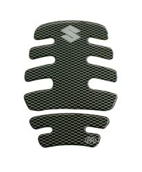 TANKPAD 8x12cm 2-teilig Suzuki carbon