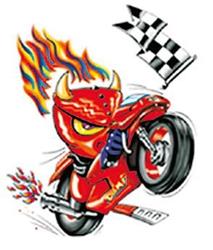 MM Aufkleber TEUFEL MOTO 10x10cm MM Aufkleber TEUFEL MOTO 10x10cm