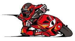 MM Aufkleber SCOOTER 11x6cm rot MM Aufkleber SCOOTER 11x6cm rot