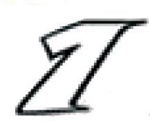 MM STARTNUMMER "1" weiss 9cm