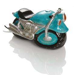 BOOSTER Motor 1 Tischlampe blau/weiss