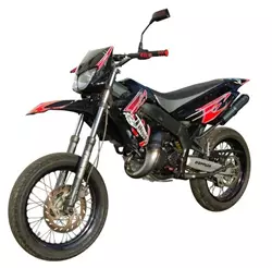 TUN´R Verkleidungskit für Derbi X Treme 7 Teilig mit DEKOR schwarz TUN´R Verkleidungskit für Derbi X Treme 7 Teilig mit DEKOR schwarz