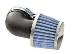 TUN´R Luftfilter mit 90° Winkel silber TUN´R Luftfilter mit 90° Winkel silber