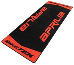 BIKE IT Teppich APRILIA schwarz/rot 183cm x 75cm BIKE IT Teppich APRILIA schwarz/rot 183cm x 75cm