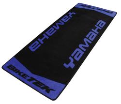 BIKE IT Teppich YAMAHA schwarz/blau 183cm x 75cm BIKE IT Teppich YAMAHA schwarz/blau 183cm x 75cm