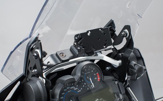 Scheibenverstärkung. Schwarz. BMW R 1200 GS (12-), R 1250 GS (18-). - Bild 1