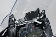 Scheibenverstärkung. Schwarz. BMW R 1200 GS (12-), R 1250 GS (18-).