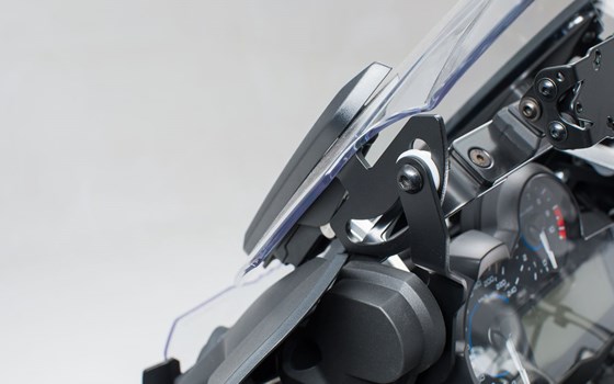 Scheibenverstärkung. Schwarz. BMW R 1200 GS (12-), R 1250 GS (18-). - Bild 3