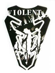 Tank Pad CG-GRAFFI schwarz