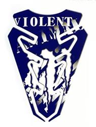 Tank Pad CG-GRAFFI blau