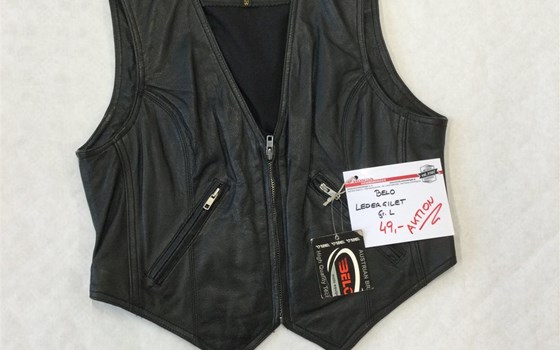 Ledergilet CONNY VEST - Bild 1