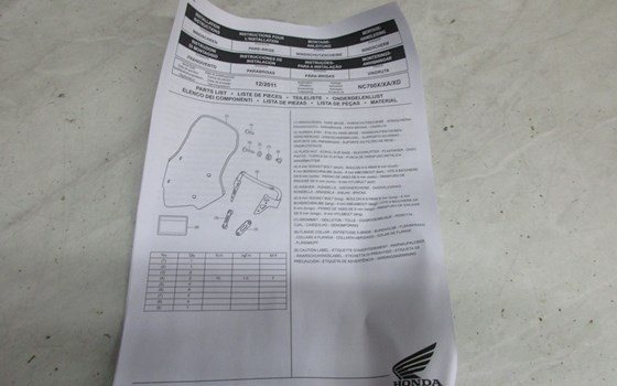Windschild NC700X - Bild 3