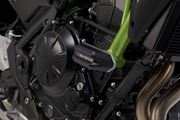 Sturzpad-Kit. Schwarz. Kawasaki Z650 (16-) / Z650RS (21-).