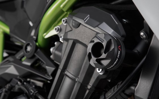 Sturzpad-Kit. Schwarz. Kawasaki Z900-Modelle (16-). - Bild 1 Sturzpad-Kit. Schwarz. Kawasaki Z900-Modelle (16-). - Bild 1