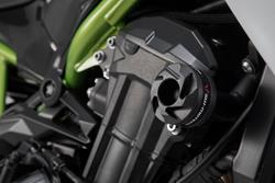 Sturzpad-Kit. Schwarz. Kawasaki Z900-Modelle (16-).