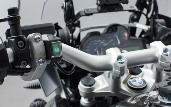 EVO Nebellicht-Schalter für Cockpit. Für Nebelscheinwerfer. Grün leuchtend. - Bild 2