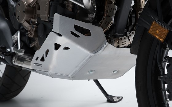 Motorschutz. Silbern. Honda CRF1000L Africa Twin (15-19). - Bild 1