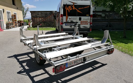 Leihanhänger / Mietanhänger für 4 Bikes - Bild 3