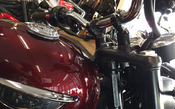 TRIUMPH T100/T120 LENKERERHÖHUNG 25mm - Bild 2 TRIUMPH T100/T120 LENKERERHÖHUNG 25mm - Bild 2