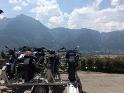 Leihanhänger / Mietanhänger  für 4 Bikes