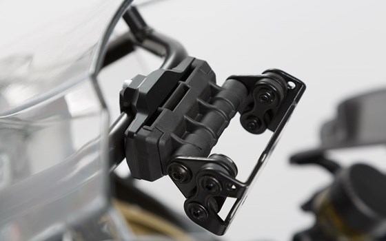 Navi-Halter an Rohr Ø 13/16 mm. Schwarz. - Bild 1