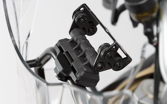 Navi-Halter an Rohr Ø 13/16 mm. Schwarz. - Bild 3